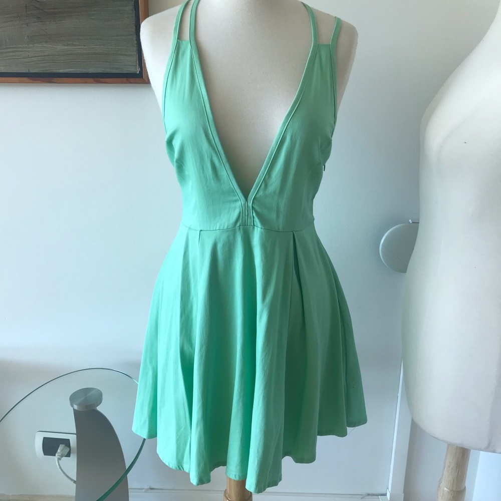 Mint Green Nasty Gal Dress - Picture 1 of 5